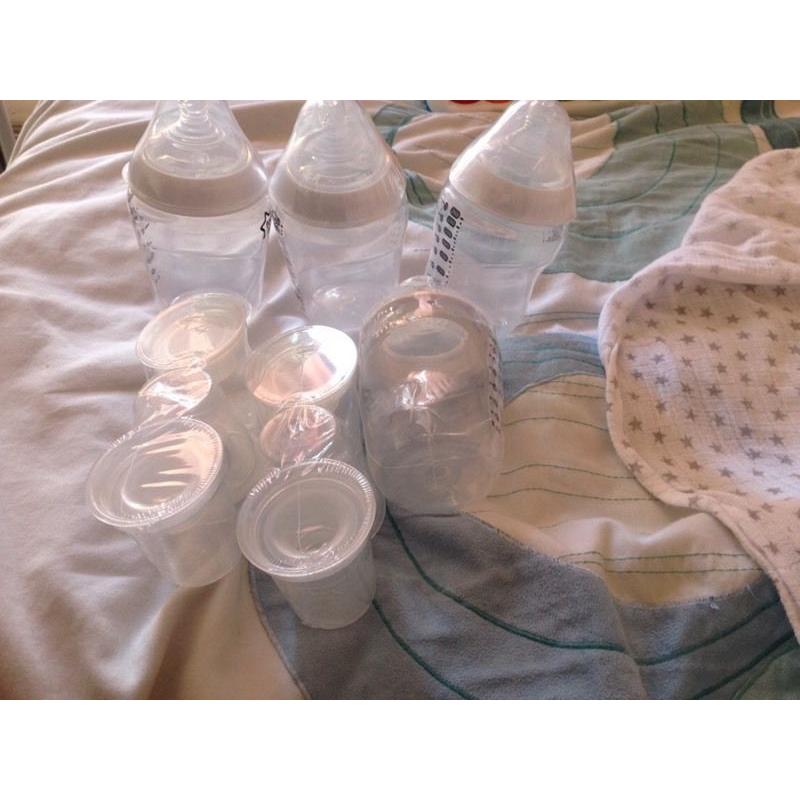 Brand New Tommee Tippee Bottles & Formula Tubs