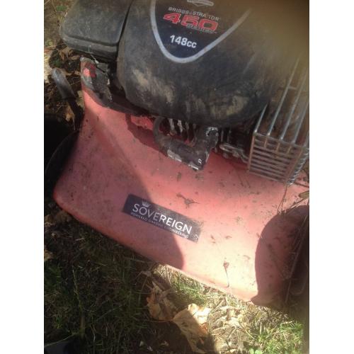 PETROL LAWN MOWER