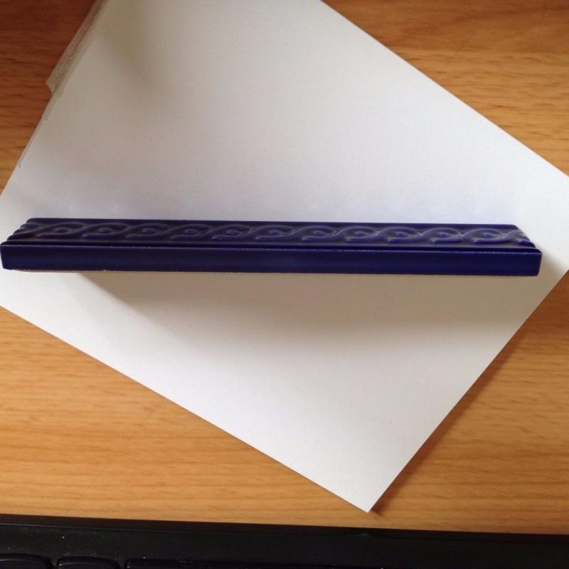 Brand New Border/edge tiles: Royal Blue