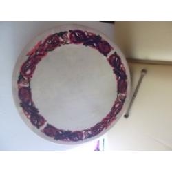 House move sale therapy Bench and Bodhran Drum