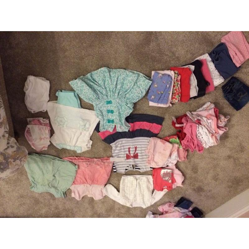 Girls 6-9 months clothes bundle