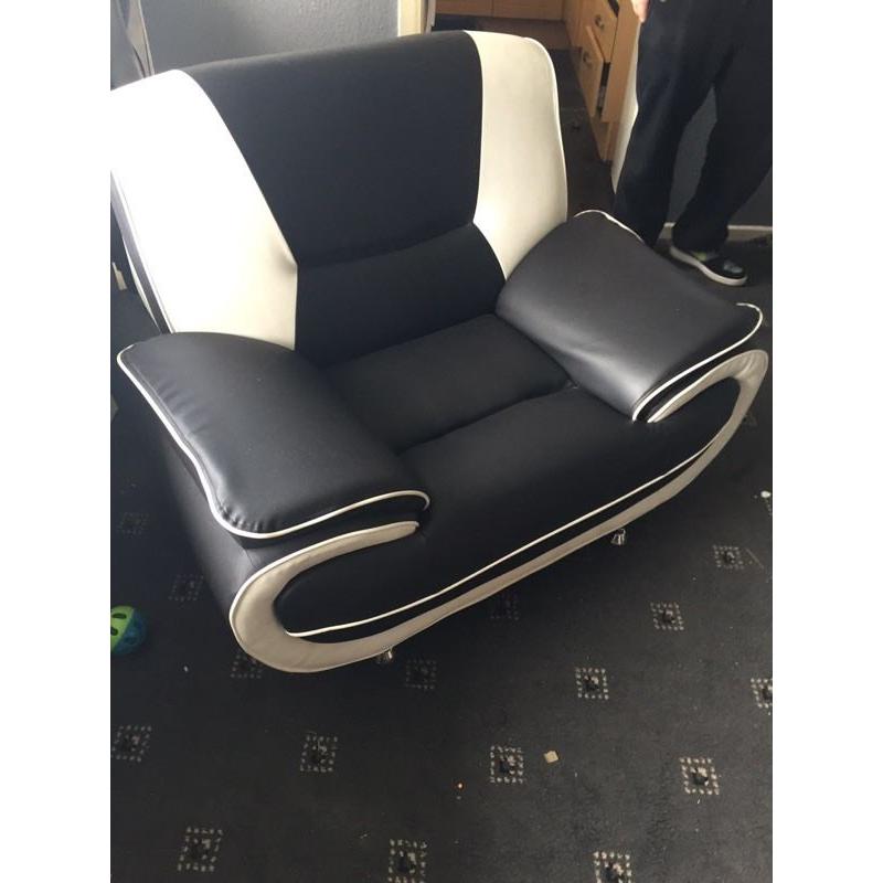 3 seater and chair matching pair