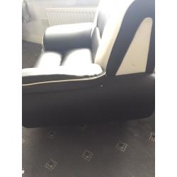 3 seater and chair matching pair