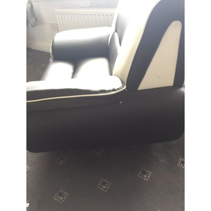 3 seater and chair matching pair