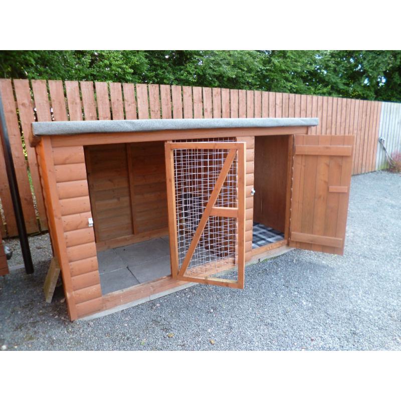 DOG KENNEL & RUN