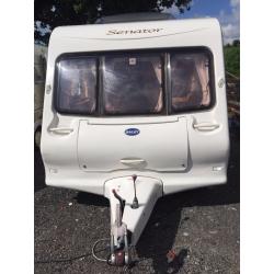 2004 4/5 BERTH BEILEY SANATOR GREAT CARAVAN FIXED BED