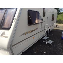 2004 4/5 BERTH BEILEY SANATOR GREAT CARAVAN FIXED BED