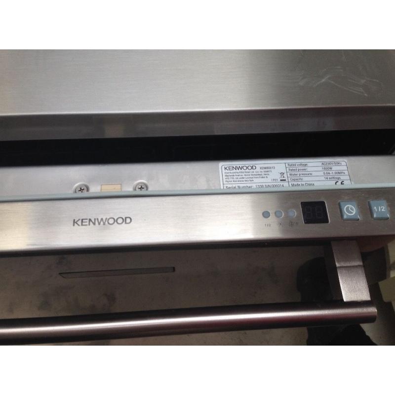 Kenwood Dishwasher, model no. KDW60X13 silver