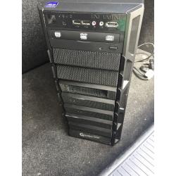 Jet Black GAMING/EDITING/WORK Computer Tower
