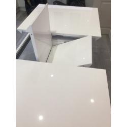 Large extendable dining table