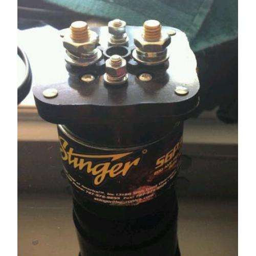 Stinger sgp32 200 amp high voltage battery isolator