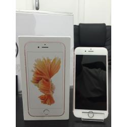 APPLE IPHONE 6S 64GB ROSE GOLD, FACTORY UNLOCKED, BRAND NEW (COVERED UNDER MANUFACTURE WARRANTY)