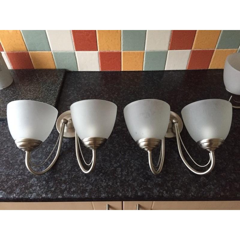 Ceiling + 2 wall lights - Homebase Rome