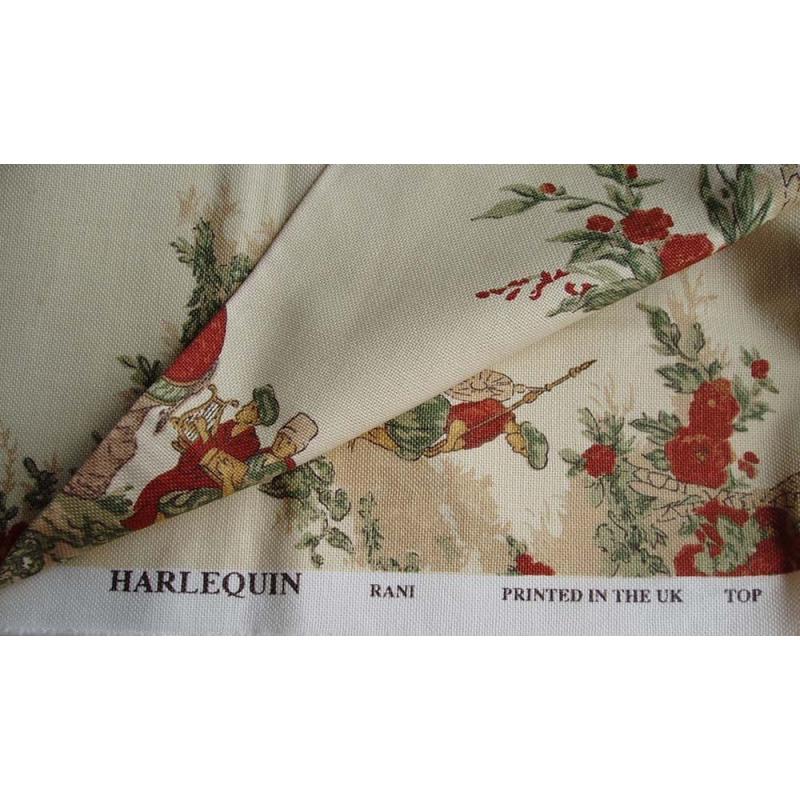FABRIC - MIXED BUNDLE of CREAM TONED MATERIAL, patterns & plains, good sizes. COLLECTION ONLY