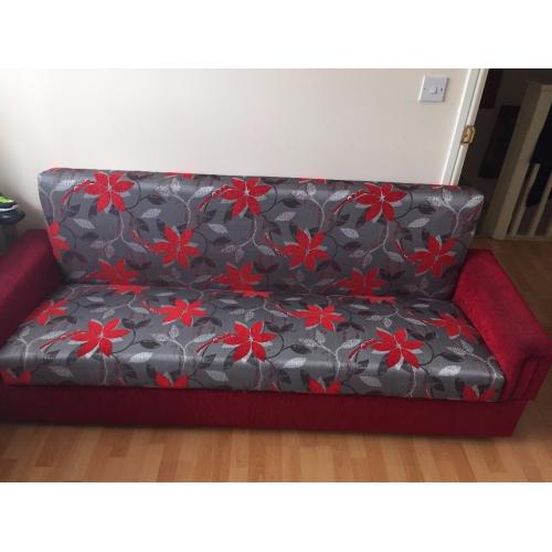 for sale 2 sofa beds + single bed with the base bed .+ bed base for double bed.
