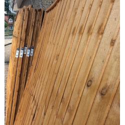 Fence panels 7 in total 6ft (1.83)