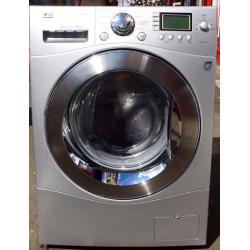 //(%)\ 9KG LG SILVER STEAM DIRECT DRIVE INCLUDES 12 MONTHS GUARANTEE