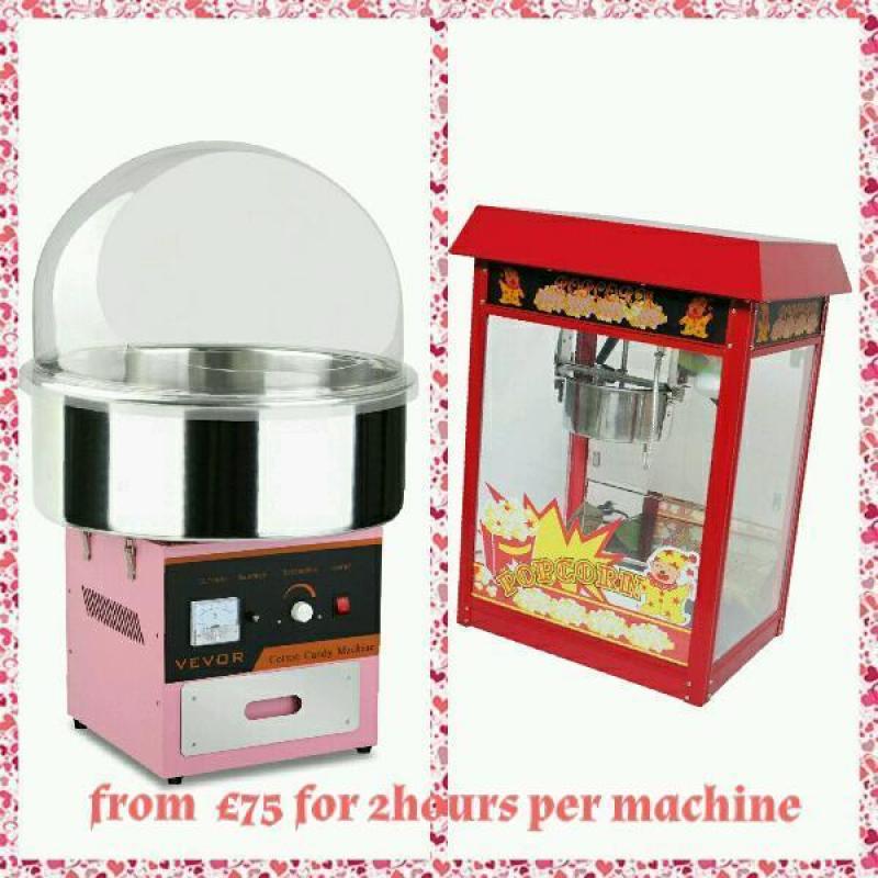 Face painting, Popcorn machine, Candy floss machine, mascots, balloon arches, hall decor and more!!!
