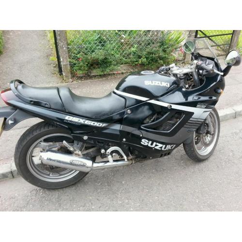 Gsx600f runs and drives