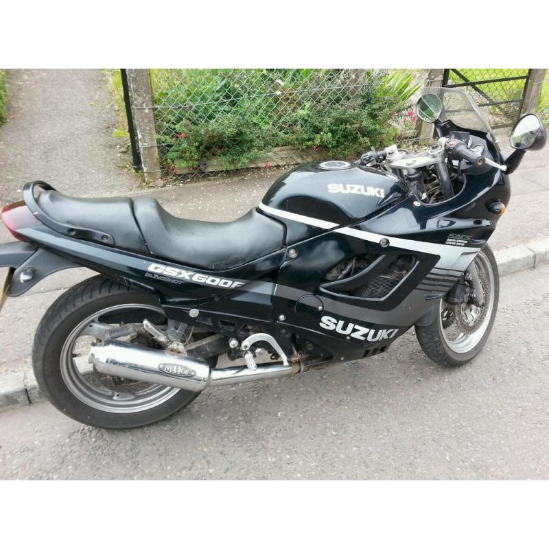 Gsx600f runs and drives