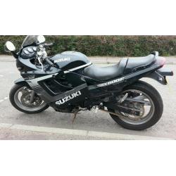 Gsx600f runs and drives