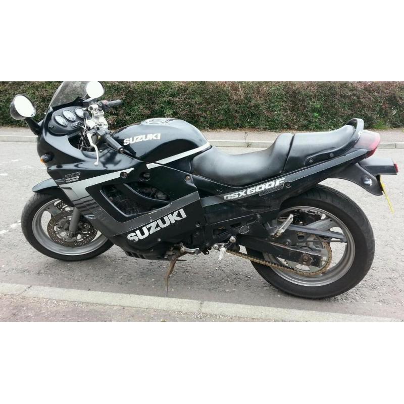 Gsx600f runs and drives