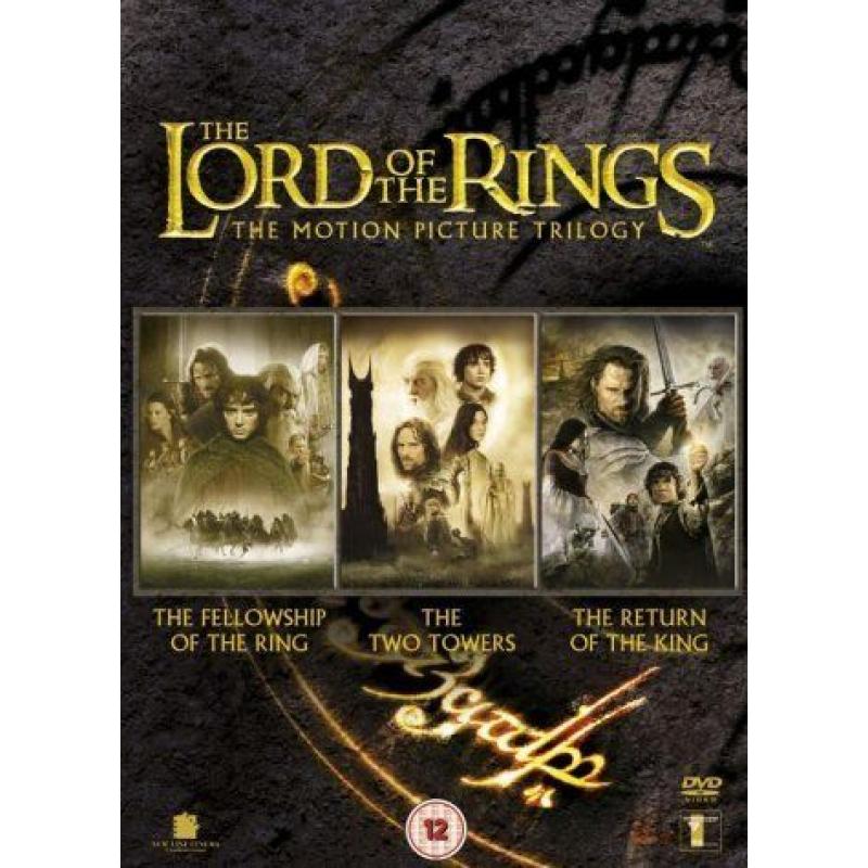 Lord of the Rings Trilogy DVD's