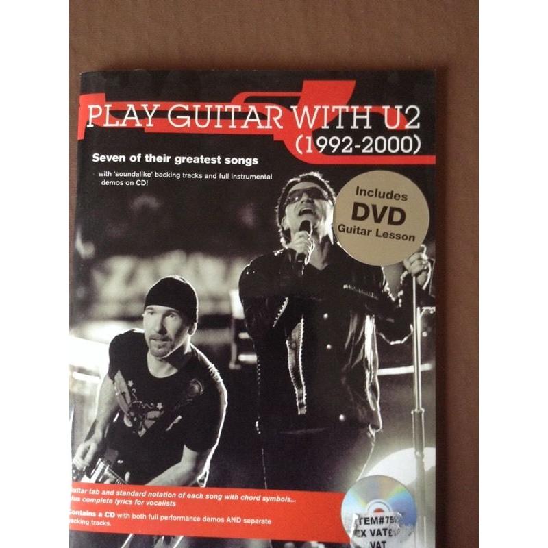 Play guitar with U2 book