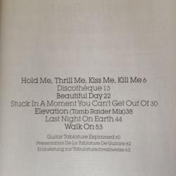 Play guitar with U2 book
