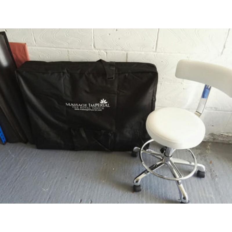 Beauty Therapist table and chair
