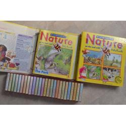 DISCOVERING NATURE - ON THE TRAIL WITH BILLY BUMBLE - COMPLETE SET - 1992 COLLECTIBLE