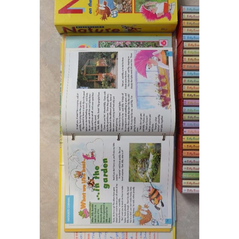 DISCOVERING NATURE - ON THE TRAIL WITH BILLY BUMBLE - COMPLETE SET - 1992 COLLECTIBLE