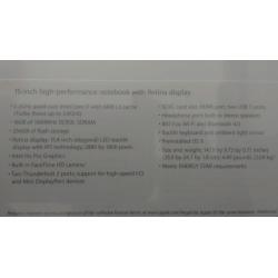 Macbook pro 15" Intel core i7 . Brand new sealed.