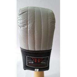 Furiousfistsuk Genuine Leather Bag Gloves Grey Color