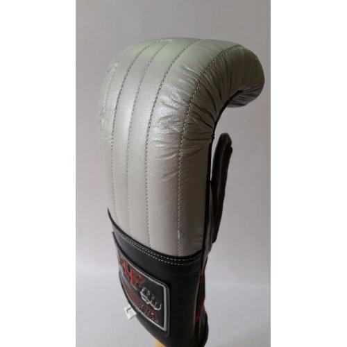 Furiousfistsuk Genuine Leather Bag Gloves Grey Color