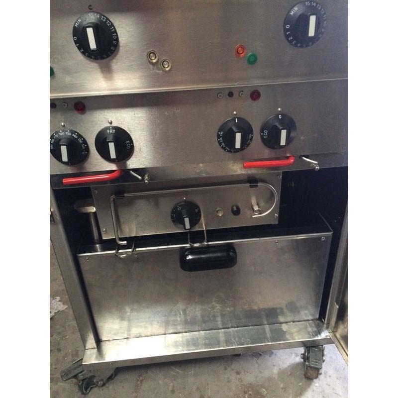 Valentine fryer V2525 3 phase with filtration pump