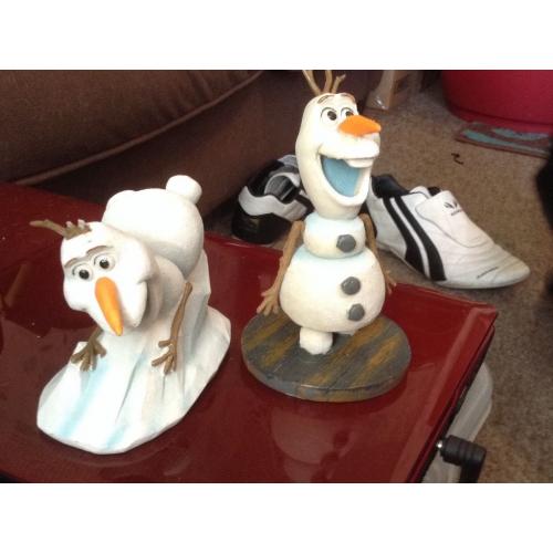 Fish tank ornaments (olaf)