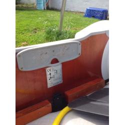 Seago 270 inflatable dinghy tender inflatable floor and keel