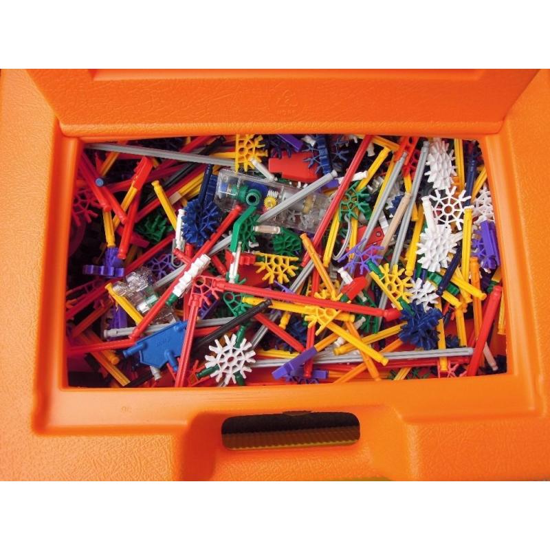 Four Cases of 1990s Vintage K'nex