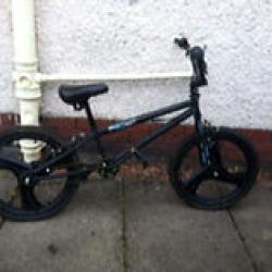 BMX ZINC Black Bike