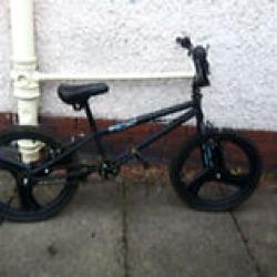 BMX ZINC Black Bike