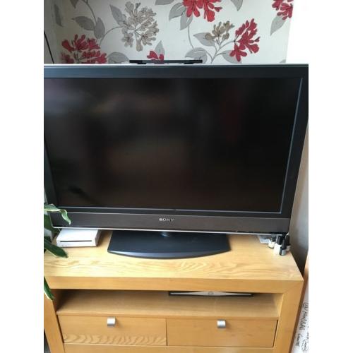 Oak TV stand