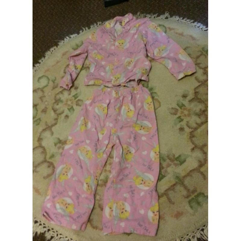 Age 2-3 Tinkerbell pyjamas