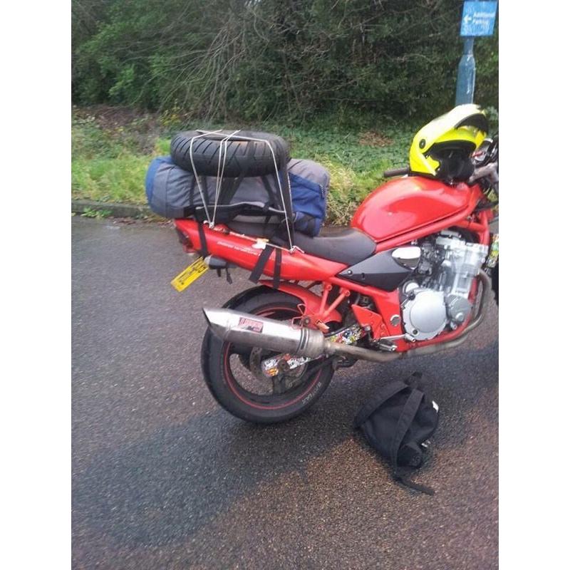 Suzuki Bandit 600 mk 2 compleate straight thru stainless exhaust 110 ono