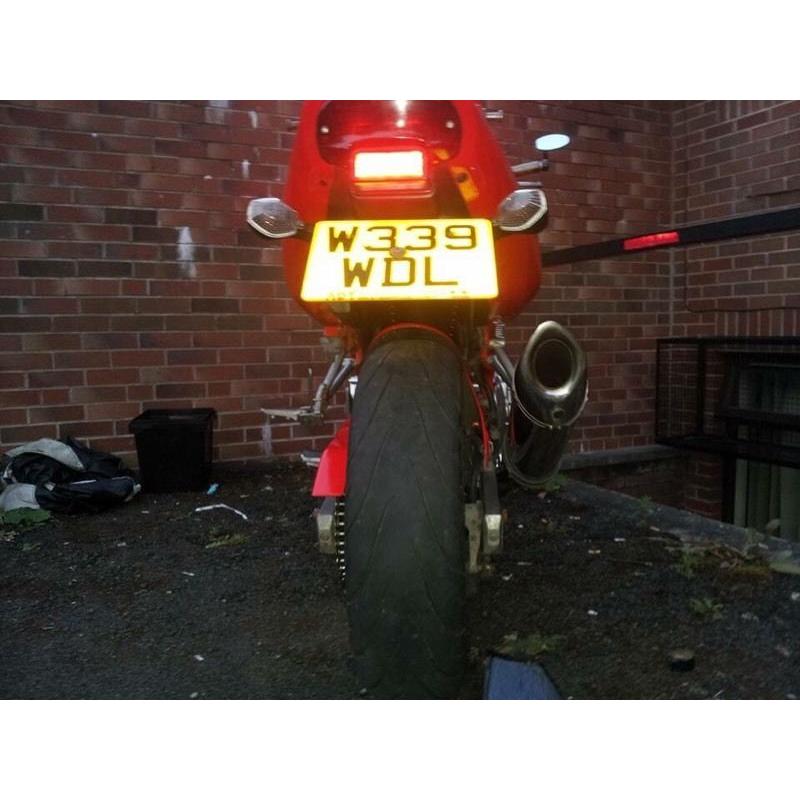 Suzuki Bandit 600 mk 2 compleate straight thru stainless exhaust 110 ono