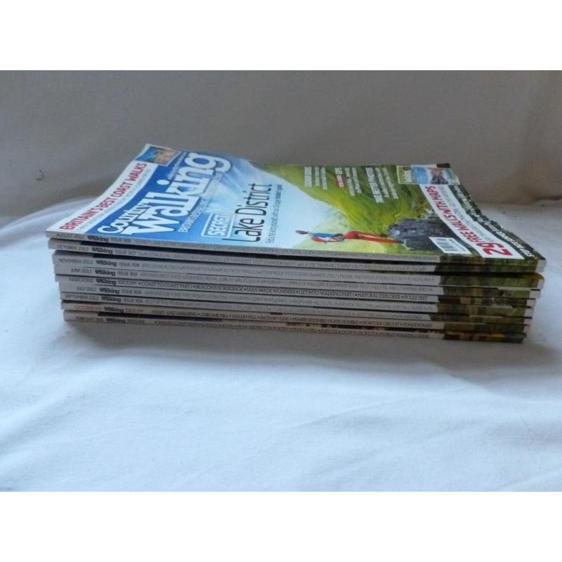 FREE Country Walking Magazines all WITH Route Cards intact