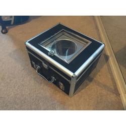 Large black make up storage box