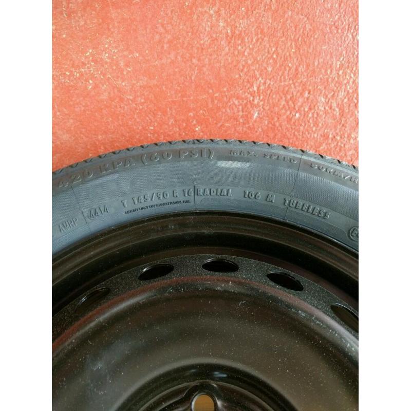 Nissan Qashqai 2014 onwards - Spare Wheel and Boot Liner