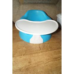 Bumbo Baby Floor Seat with Removable Play Tray - Blue.