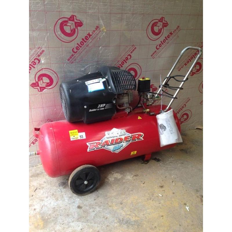Clarke compressor 100 litre